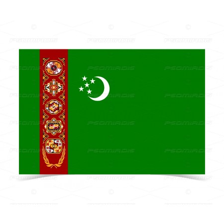 Flag of Turkmenistan